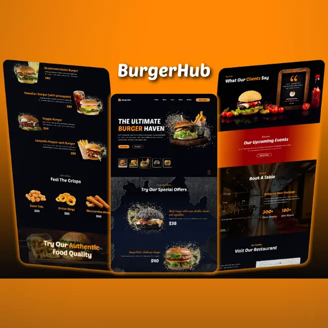 Burger Hub project